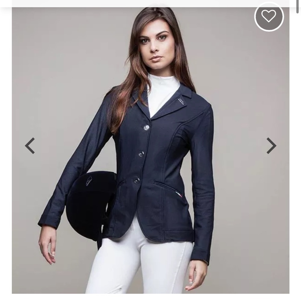 🛍️AA Motionlite Mesh Horse Show Jacket in Navy Women’s XS